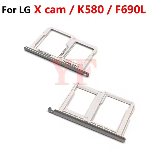 SIM Card Tray For LG X Cam K580 F690L SIM Card Tray Holder Slot Adapter Replacement Part