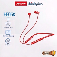 Lenovo Earbuds HE05X Ⅱ Neckband Sports Bluetooth 5.0 In-Ear Earphones True Wireless Earbuds Handfree