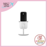 Elgato Wave:3 - Premium USB Condenser Microphone, White, for Streaming, Podcasting, Gaming, and Home