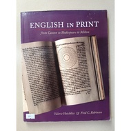 Preloved: English in Print From Caxton to Shakespeare to Milton by Valerie Hotchkiss & Fred Robinson