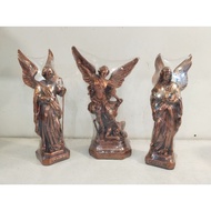 20cm RF Bronze Angel Statue - Rafael Saint Angel Statue - Santo Mikael Angel Statue - 20cm Saint Gab