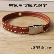 Lightweight Leather Pet ID Tag for Cats And Dogs Simple Engraving Lost Dog Tag Yorkie Necklace Pet I