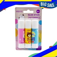 Gam Lipstick, Gam Kertas, Glue Stick (3 Pcs/Pack)