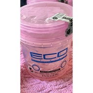 Eco Gel         Eco Style Curl & Wave Professional Styling Gel is a light-pink formulation