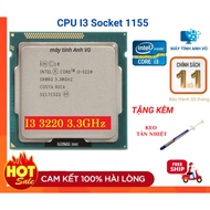 CPU chip Core i3 3220 Socket 1155 for main H61, H67, H77, B75 Intel Core i3 3220 Free thermal paste