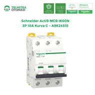 Schneider Acti9 MCB iK60N 3P 10A Kurva C - A9K24310