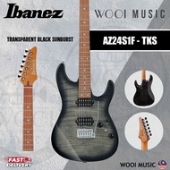 Ibanez AZ24S1F-TKS AZ Standard Series Electric Guitar - Transparent Black Sunburst
