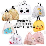 🔥SG Seller🔥 Children Party Goodie Bag Packing Children's Day Drawstring Gift Bag