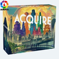 Acquire A strategic real estate game for 2-6 players ages 12 and up. Includes 9" x 12" gridboard and
