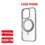 Eloop by Orsen รุ่น CASE16 เคสแม่เหล็ก Magnetic Case เคสโทรศัพท์มือถือ เคสใส Phone 16 ทุกซีรีย์ ชาร์