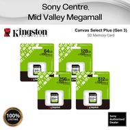 Kingston Canvas Select Plus SD memory card GEN 3 (SDS3) | For Full HD 1080p video cameras