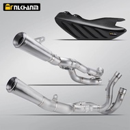 SC Proejct titanium full exhaust system with S1-GP titanium exhausts for Ducati Panigale V4 Streetfi