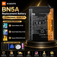 BN5A Battery for Xiaomi Redmi 10 5G Redmi Note 10 5G POCO M3 Pro 5G 5000mAh Original Quality Replace