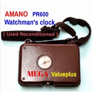 Recondition Amano PR-600 Watchman Clock Machine / Secondhand Amano PR-600 Watchman Clock