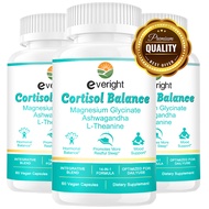 Cortisol Supplement Ashwagandha Magnesium Glycinate 14-in-1 for Stress Relief, Mood, Sleep Health