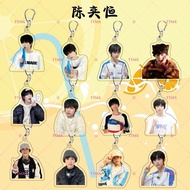 Tran Dich Hang TF4 TF Family idol mica keychain in acrylic decor lovely decoration
