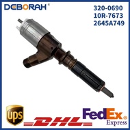 320-0690 10R-7673 2645A749 Diesel Fuel Injector Assembly For Caterpillar C6 C6.4 Engine 312D