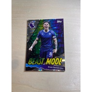 Enzo Fernández Player Card - Beast Mode - Topps Premier League - Chelsea