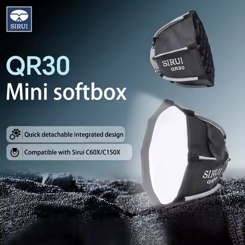 Sirui QR-30 Mini Softbox Quick Install Flash Softlight Cover
