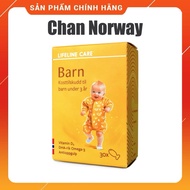 [GENUINE] Diamond Fish Oil DHA Vitamin D3 Lifeline Care Barn Norway