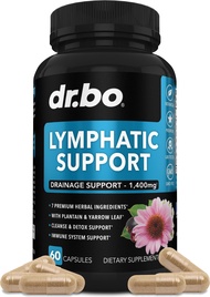 Lymphatic Drainage Supplements Pills - Lymphatic Support Total Herbal Cleanse Products with Echinace