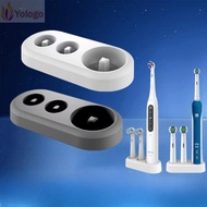 YOLOGO Electric Toothbrush Holder, Space Saving Plastic Replacement Stand Base, High Quality Easy-to