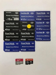 San Disk Mirco SD 卡 Sony Duo Pro 256G 256GB 128G 128GB 64G 64GB 32G 32GB 16G 16GB Ultra Memory Stick 2手 used 九龍灣 荃灣 葵興