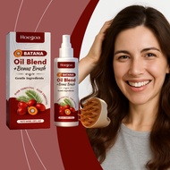 Hair Care Spray Plant-based ingredients moisturize hair, protect the scalp, and strengthen and smoot
