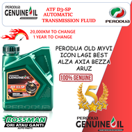 [NEW STOCK] Genuine Perodua ATF D3-SP Gear Oil 1 Liter Original Alza  Myvi  Axia  Bezza