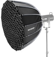 NEEWER 35.4"/90cm Parabolic Softbox Bowens Mount, Quick Release with Diffusers/Grid/Bag for Video Co