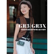 SVEN Ricoh gr3 Protective Case gr3x HDF Camera Bag Accessories gr3 Lens Cap Wristband Leather Case L