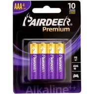 4 Pcs PAIRDEER Super Heavy Duty Battery Original AA Bateri AAA Durable Pairdeer Battery Bateri Pejab