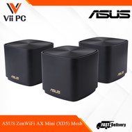 ASUS ZenWiFi AX Mini (XD5) Dual-band Whole Home Mesh WiFi System (3 Pack), WiFi 6, 802.11ax, up to 5000 sq ft &amp; 5+ rooms