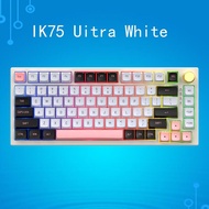 FEKER IK75 Ultra Pro Keyboard Keycap 3-Mode Mechanical RGB Lighting Gaming Wireless Gateron/Matcha/P
