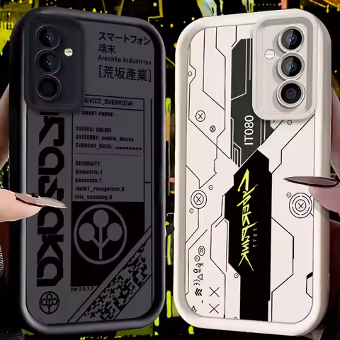 C-Cyberpunks Case for Samsung Galaxy S25 S24 S23 S22 S21 Ultra Plus S20 FE A73 A72 A71 A56 A55 A54 5