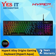 HyperX Alloy Origins - Mechanical Gaming Keyboard Gaming Keyboard (HX Aqua / HX Blue) (4P5N9AA / 4P5