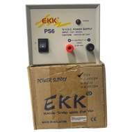 EKK POWER SUPPLY 12VDC 6AMP PS6