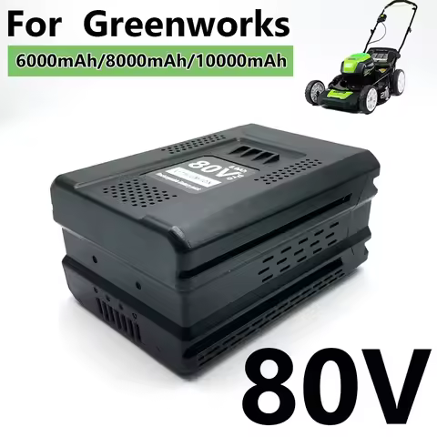 Suitable For Greenworks 10.0Ah Lithium Ion Battery for GBA80200 GBA80250 GBA80400 GBA80250 GBA80500 