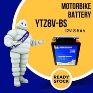 MICHELIN YTZ8 YTZ8V BATTERY GEL (REPLACEMENT YTX7L / YTX7L-BS ) BATTERY MOTORCYCLE VESPA PRIMAVERA 1