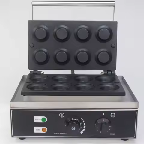 Commercial Non-stick Egg Tart Machine Electric 8Hole Egg Tart Maker Pineapple Tart Making Machine Sn