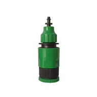 Ready Stock 4/7mm 8/11mm Irrigation Hose Connector Garden Faucet Pipe 1/2'' 3/4'' Plastic Quick Conn