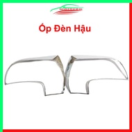 Ốp viền đèn pha hậu ô tô Kia Morning 2008-2020 mạ crom theo xe ốp đèn lắp trước sau trang trí bảo vệ