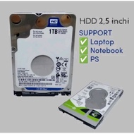 1TB internal hard disk Laptop WD Blue Sata 2.5 inch HDD Laptop notebook ps