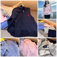Polo Ralph Lauren 童裝正品 💥限量優惠💰HK$280@件/2件減$10@件💥 長袖毛圈連帽衛衣外套 刺繡小馬款 成人女裝可穿大碼 出口歐洲連吊牌 (官網售約HK$1600)👉粉紅色/