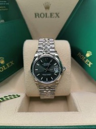 31mm 全新現貨 278240-0012 Datejust 31腕錶蠔式鋼款，搭配薄荷綠色錶面及紀念型（Jubilee）錶帶。