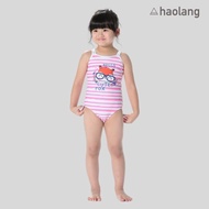 Haolang Little Fox Girls One-Piece Swimsuit/Swimming Lesson