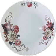 Shefu 10.5 inch Opal Glass Dinner Plate