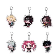 Alien Stage anime acrylic keychain – Characters Luka, Ivan, Till, Mizi, Hyuna, Sua, cosplay model