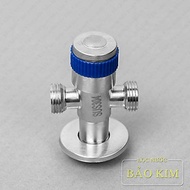 Van T cầu , T cầu, giảm áp chia bồn cầu Inox SUS 304, Van T Chia Nước cho vòi xịt vệ sinh và bồn cầu