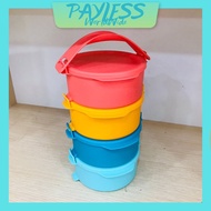 Tupperware Tupperware Tiffin Delight Colorful 550ml Lunch Box Bowl Level 2 Layers Handle Colorful Container
